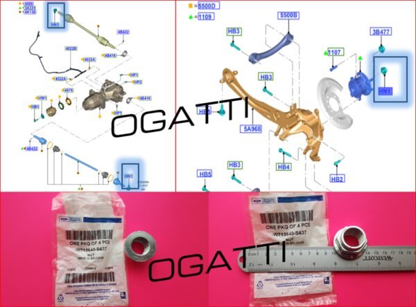 Brand New OEM NUT W713640-S437 |W713640|