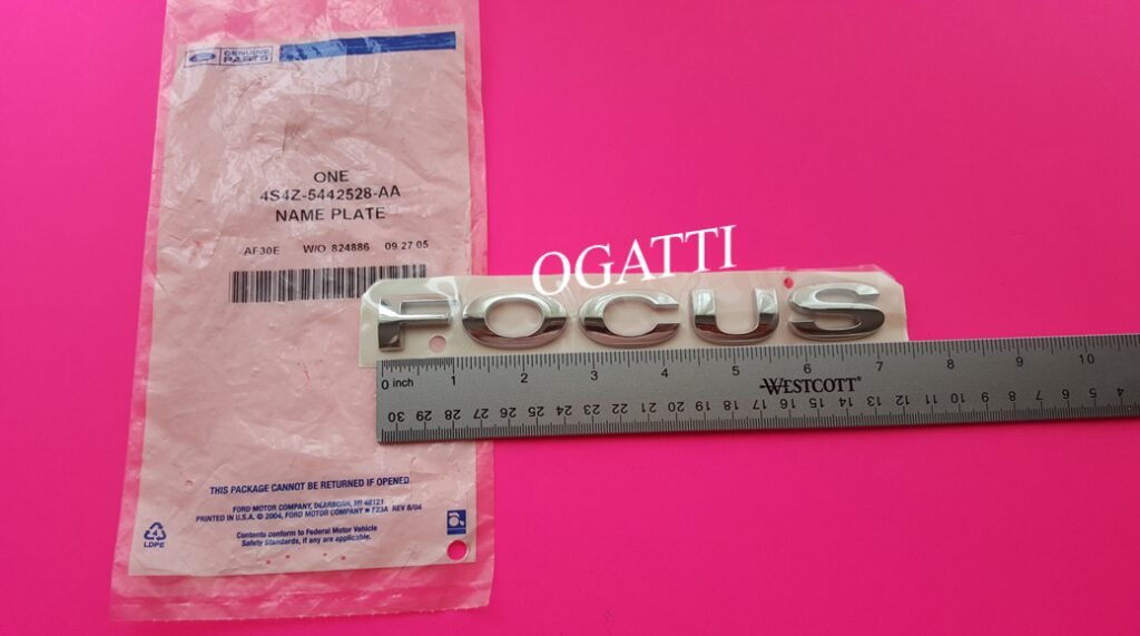 Brand New OEM NAME PLATE 4S4Z-5442528-AA |5442528| - Imagen 3