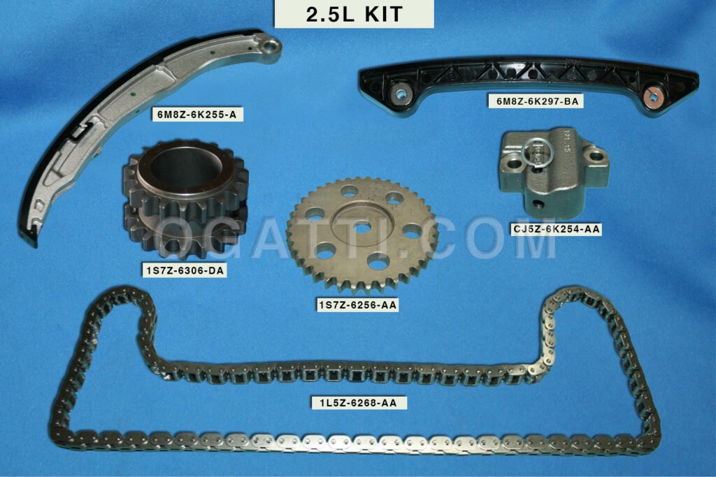 Brand New OEM Timing Chain Kit 2.5L 16V DOHC EFI, 6 Pieces, Engine Repair Kit (OG-60-2.5L-6-1) - Imagen 3