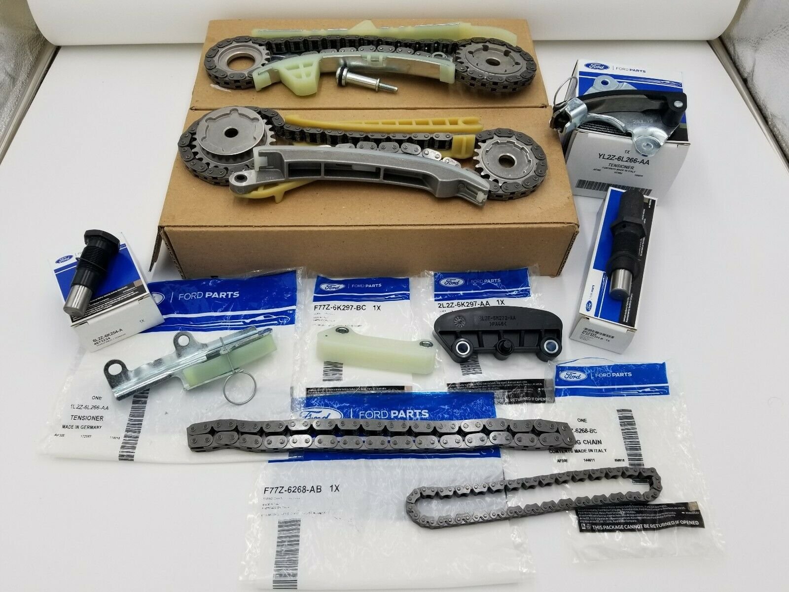 Brand New OEM Timing Chain 4.0L V6 12V SOHC EFI, 10 Pieces Engine Repair Kit (OG-60-4.0L-10-2)