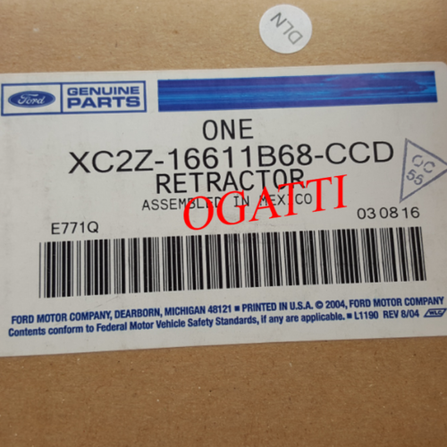Brand New OEM SEAT BELT ASY XC2Z-16611B68-CCD |16611B68|