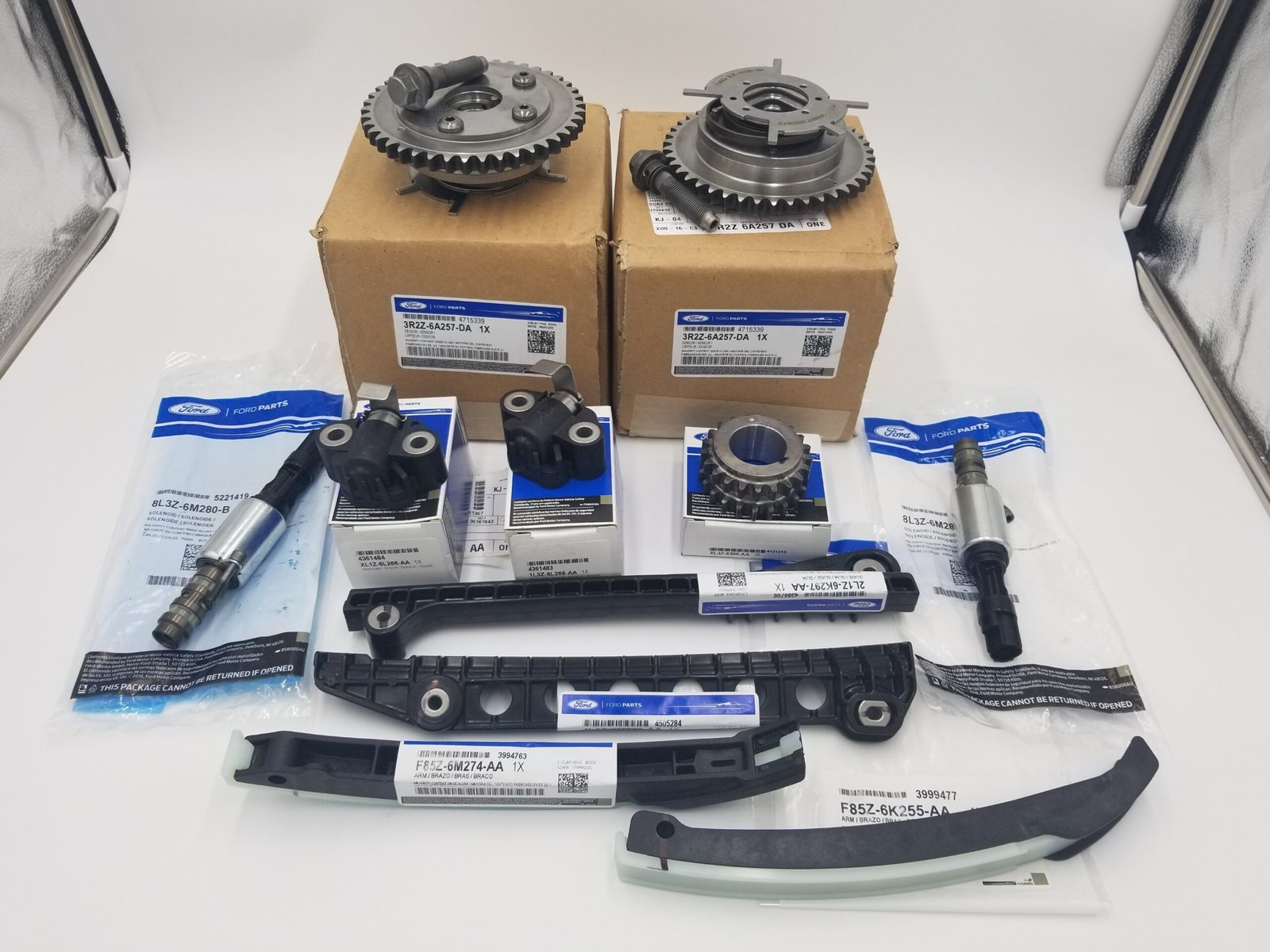 Brand New OEM Timing Chain Guides 5.4L V8, 11 Pieces, Engine Repair Kit Explorer|F-150|Expedition|F-250-350 2004-2010 (OG-60-5.4L-11-1) - Image 2