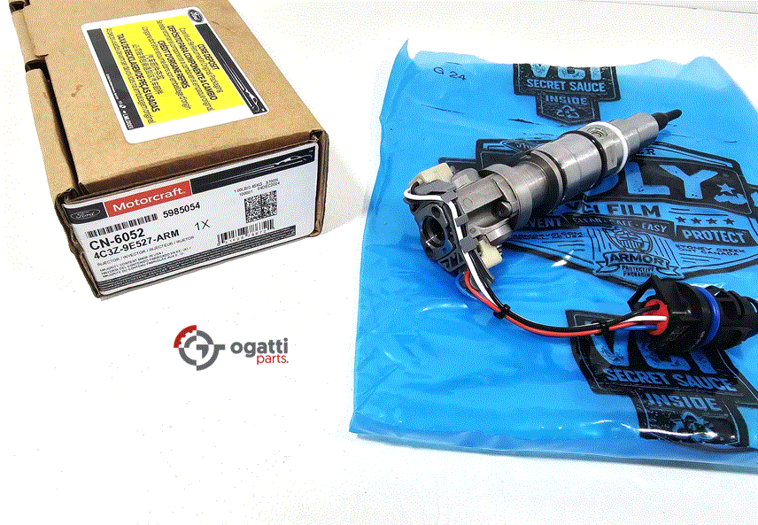 BRAND NEW KIT - FUEL INJECTOR, REMANUFACTURED OEM FUEL INJECTION NOZZLE FORD F SERIES F-250-350-450 SD 6.0L OHV DIESEL V8 - Image 2
