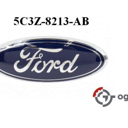 BRAND NEW OEM NAMEPLATE LOCATED IN FRONT GRILLE F-250-350-450-550 2005-2007 5C3Z-8213-AB|5C3Z-8213-AA