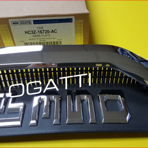 BRAND NEW OEM NAMEPLATE FOR FENDER F-350 XL VERSION 2016-2022 PASSENGER SIDE RH HC3Z-16720-AC