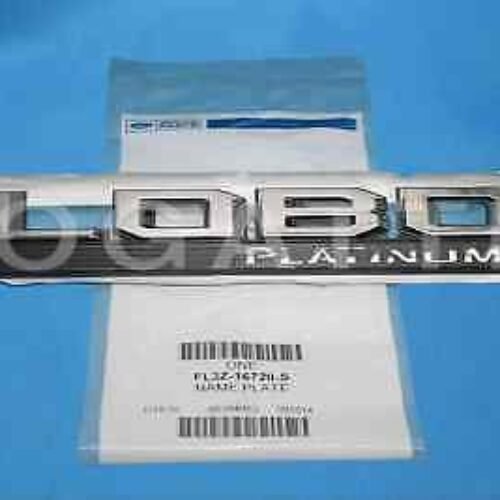 BRAND NEW OEM FENDER EMBLEM 2014-2020 FORD LOBO PLATINUM PASSENGER SIDE RH FL3Z-16720-S