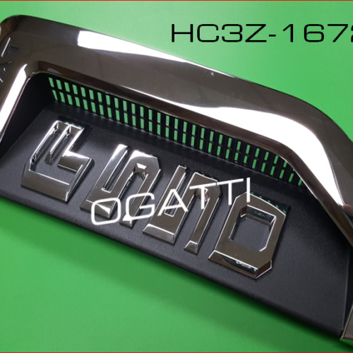 BRAND NEW OEM NAMEPLATE FOR FENDER F-550 LARIAT  PASSENGER SIDE 2016-2018 HC3Z-16720-CG