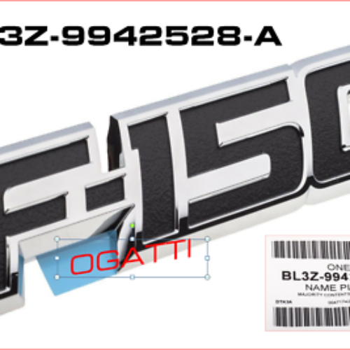 Brand New OEM NAME PLATE BL3Z-9942528-A |9942528|