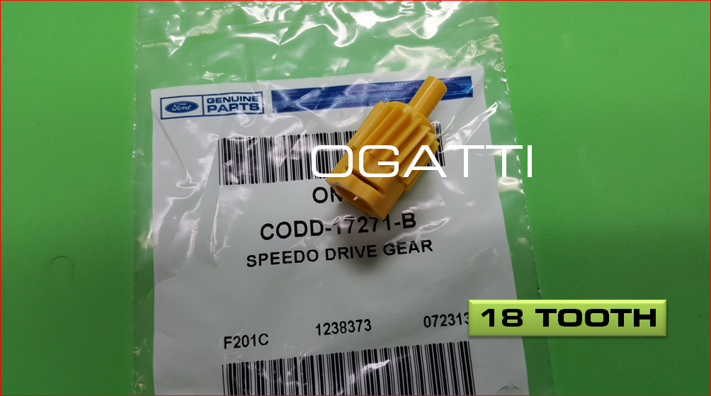 BRAND NEW FORD OEM TRANSMISSION SPEEDOMETER DRIVEN GEAR 18 TOOTH Color YELLOW CODD-17271-B and C1DZ-17292-A OG-17271Y-1 - Image 6