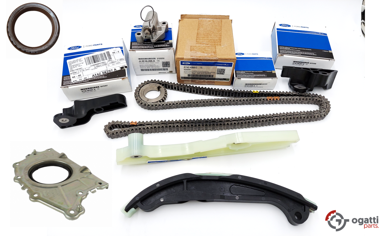 Brand New OEM Timing Chain Kit 3.5L DOHC VCT, 9 Pieces, Engine Repair Kit (OG-60-3.5L-9-3)