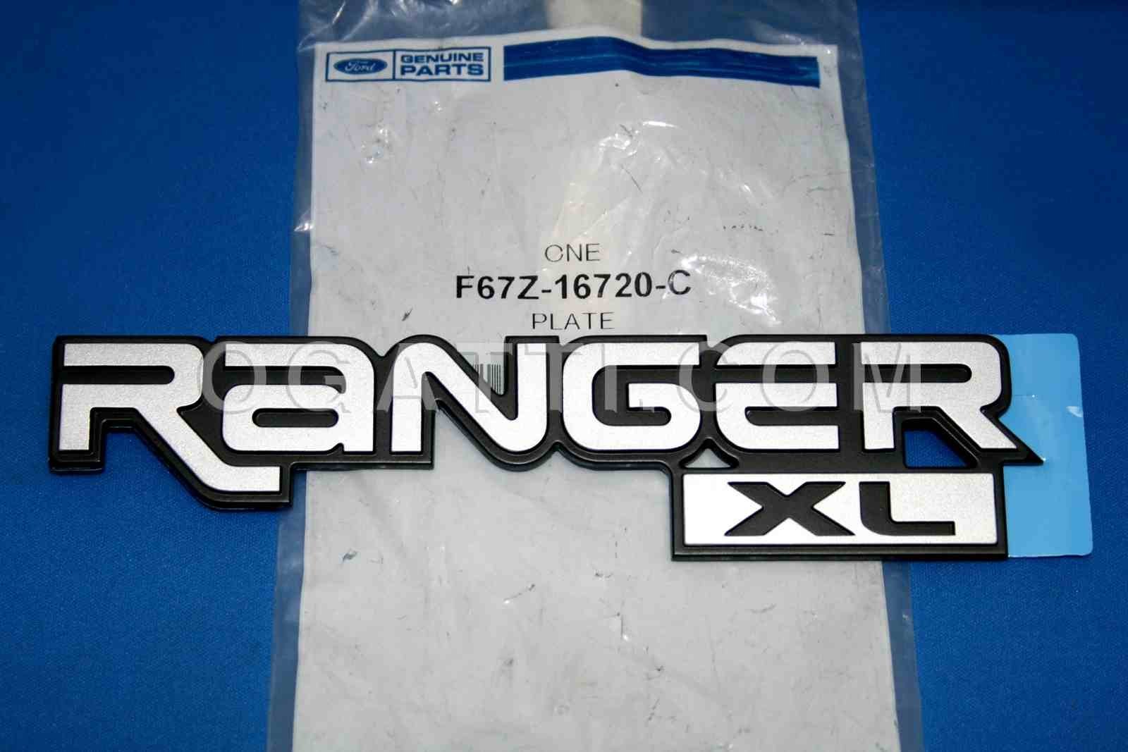 Brand New OEM Ford Ranger XL Emblem 1996-2005 Fenders Original Part - Genuine OEM #F67Z-16720-C - Image 4