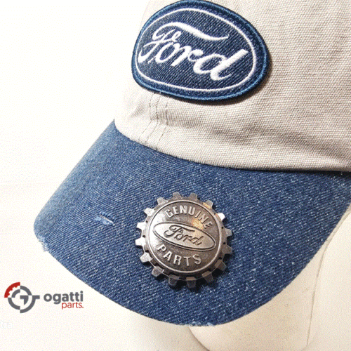 Brand New OEM Ford Logo Vintage Bottle Cap Hat FD205416