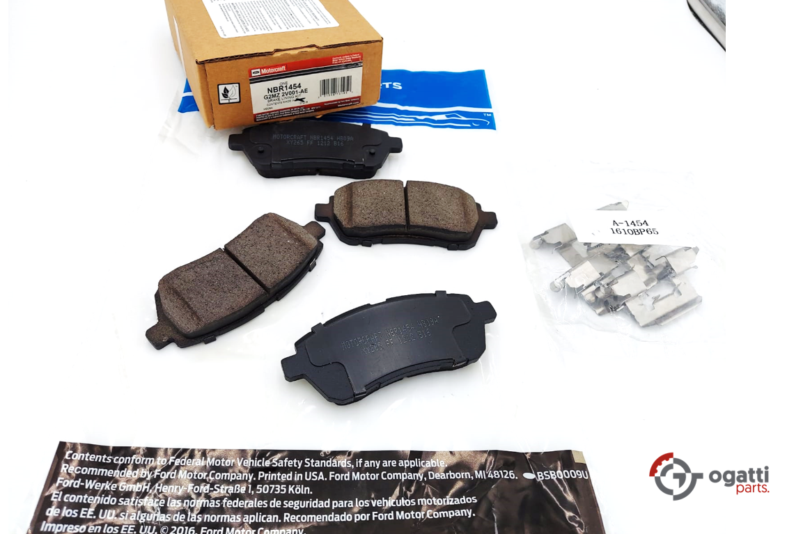 Brand New OEM Genuine Front Brake Pads Fiesta 2013-2019 KIT - BRAKE LINING G2MZ-2V001-AE |2V001|NBR-1454 - Image 5