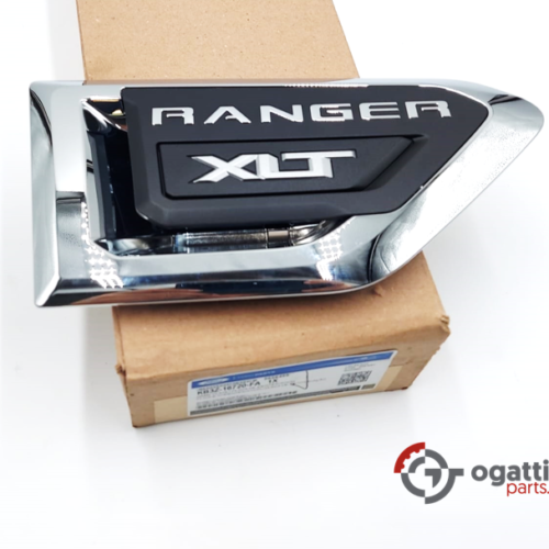BRAND NEW OEM VENT EMBLEM FOR RANGER XLT IN CHROME 2019-2020 PASSENGER SIDE RH FOR FENDER KB3Z-16720-FA