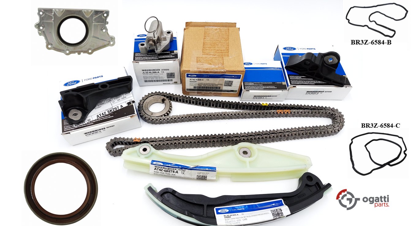 Brand New OEM Timing Chain Kit 3.5L DOHC VCT, 11 Pieces, Engine Repair Kit for Explorer |F-150|Edge | Flex |Taurus 2011-2019 (OG-60-3.5L-11-1) - Image 2
