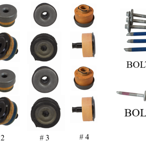 Brand New OEM Kit Chassis Frame Upper and Lower Insulator Kit-24 Pieces F-250-550SD OG-1000154-24