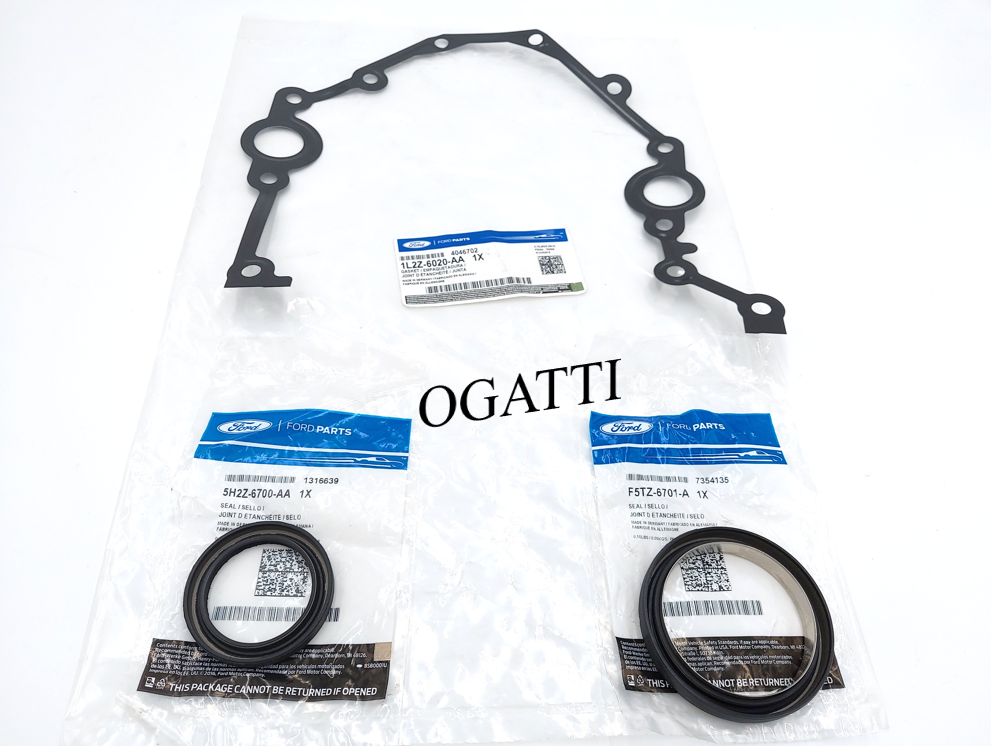 Brand New OEM Seal Crankshasft Oil and Gasket 4.0L, 3 Pieces Engine Repair Kit (OG-60-4.0L-3-5) - Image 2