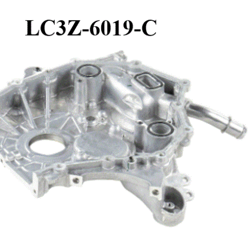 Brand New OEM Cover Cylinder Front 7.3L 2V DEVCT PFI V8 GAS E-150-450, F-250-550SD, F-53, F-650-750 LC3Z-6019-C|LC3Z-6019-A