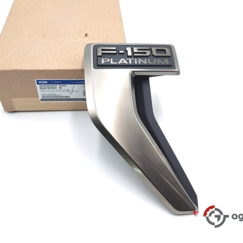 Brand New OEM Emblem fender F-150 PLATINUM Version in LIGHT BLACK 2021 Driver SIDE LH NL3Z-16720-H