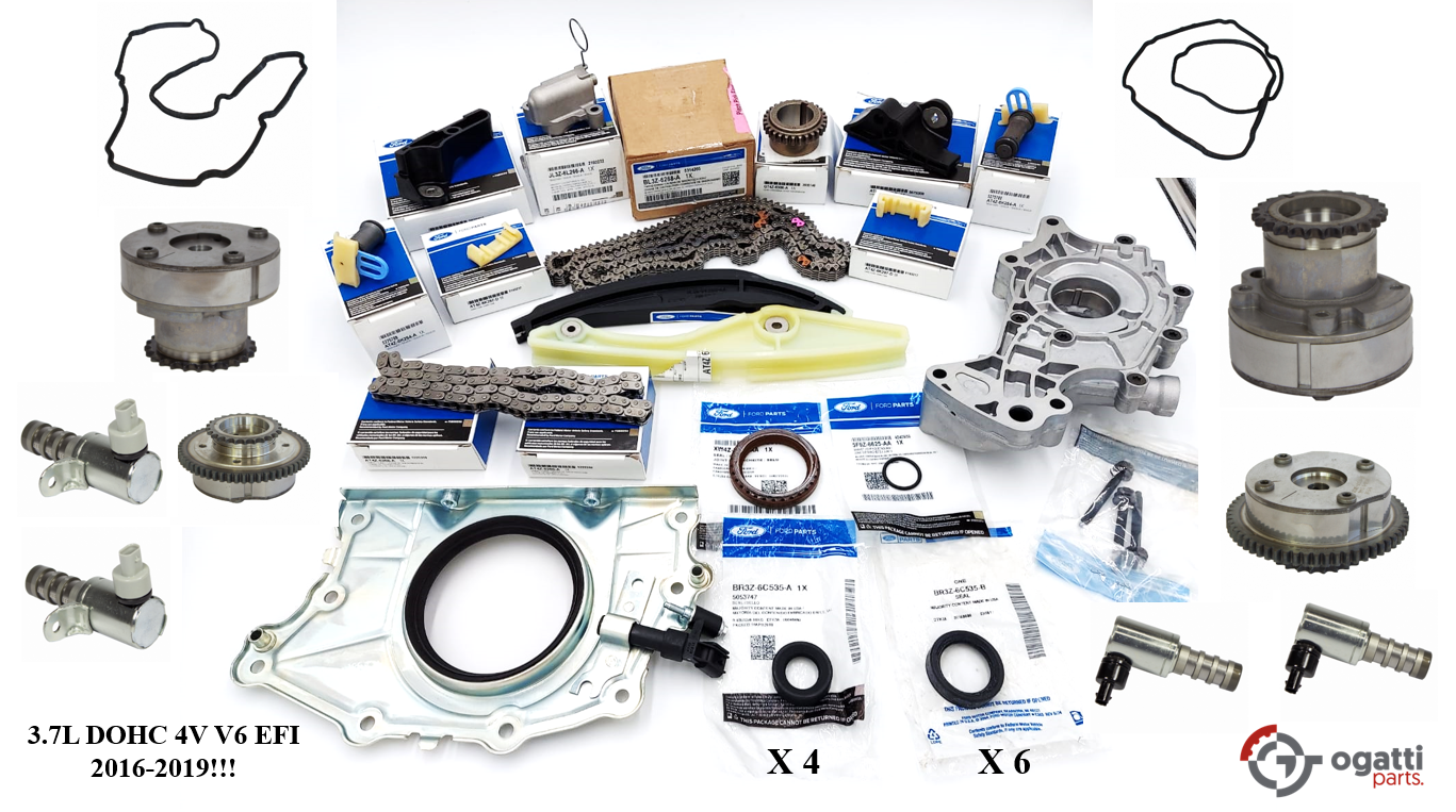Brand New OEM Timing Chain Kit 3.7L DOHC 4V V6 EFI 2016-2019, 37 Pieces, Engine Repair Kit (OG-60-3.7L-37-2) - Image 3