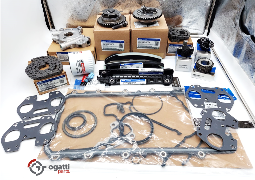 Brand New OEM Timing Chain Guides 5.4L V8, 19-2 Pieces, Engine Repair Kit F-250-350 2004-2010 (OG-60-5.4L-19-2) - Image 2