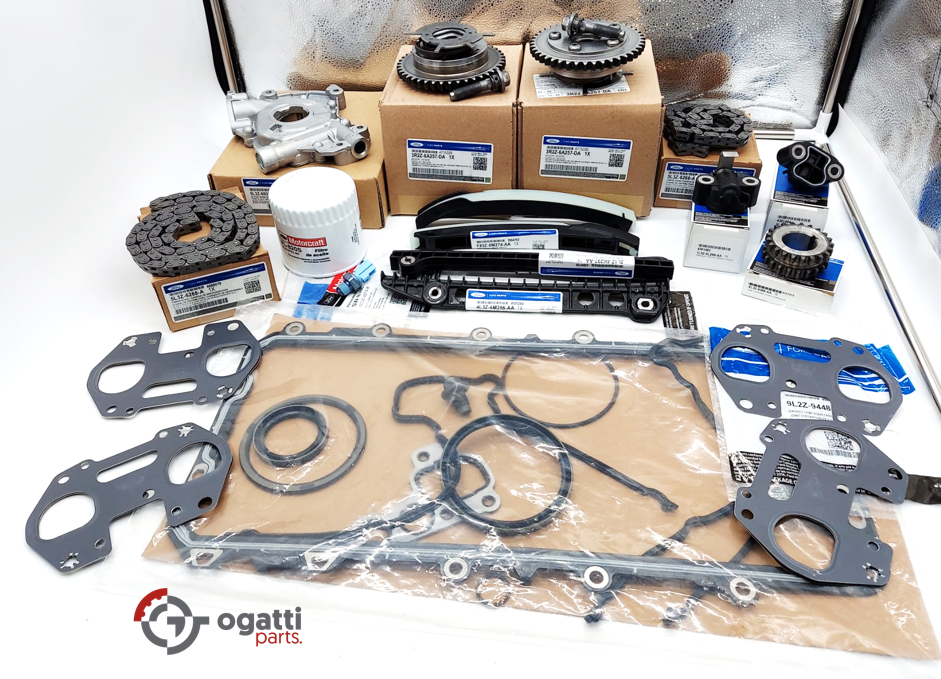 Brand New OEM Timing Chain Guides 5.4L V8, 19-2 Pieces, Engine Repair Kit F-250-350 2004-2010 (OG-60-5.4L-19-2) - Image 3