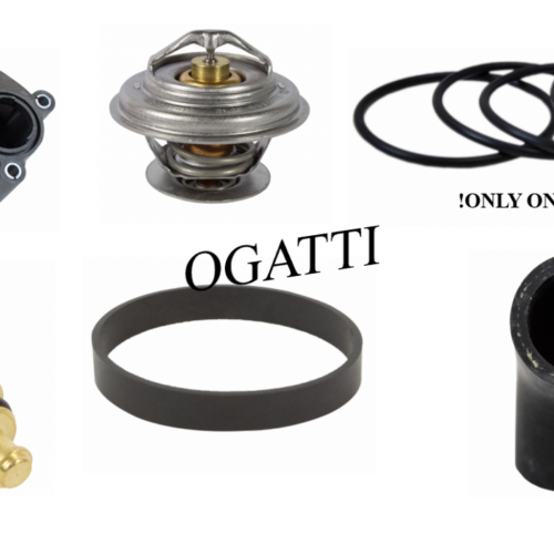 Brand New OEM Cooling Systems Thermostat, Base, Sensor 4.0L, 6 Pieces Repair Kit (OG-80-4.0L-6-1)