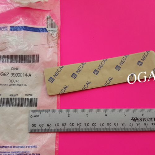Brand New OEM DECAL DG9Z-9900014-A |9900014|