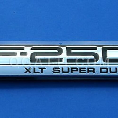 BRAND NEW OEM NAMEPLATE FOR FENDER F250 XLT VERSION 2004-2010 5C3Z-16720-EB RH PASSENGER SIDE  OR DRIVER SIDE