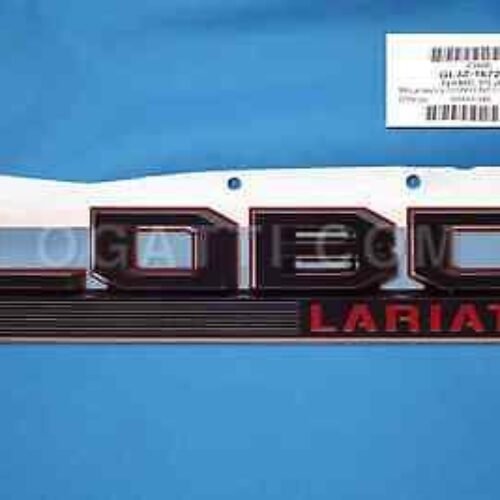BRAND NEW OEM FENDER EMBLEM 2016-2020 FORD F150 LOBO LARIAT RED RH PASSENGER SIDE GL3Z-16720-G