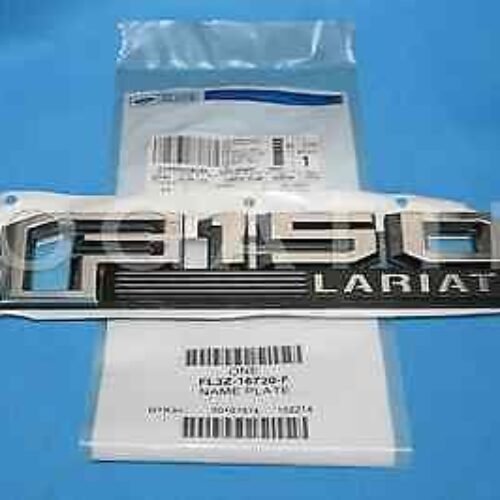 BRAND NEW OEM FENDER EMBLEM  FORD F150 LARIAT 2014-2020  DRIVER SIDE LH FL3Z-16720-F