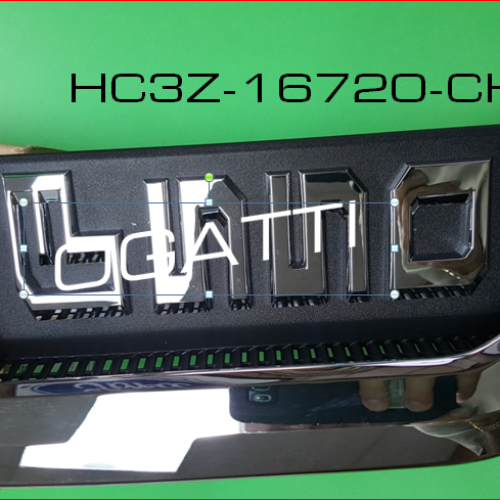 BRAND NEW OEM NAMEPLATE FOR DRIVER SIDE LH F-550 LARIAT 2016-2021 HC3Z-16720-CH