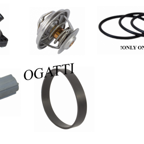 Brand New OEM Cooling Systems Thermostat, Base, Sensor 4.0L, 5 Pieces Repair Kit (OG-80-4.0L-5-1)