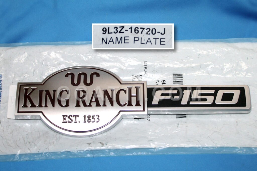 Brand New OEM NAME PLATE 9L3Z-16720-J |16720| - Imagen 3