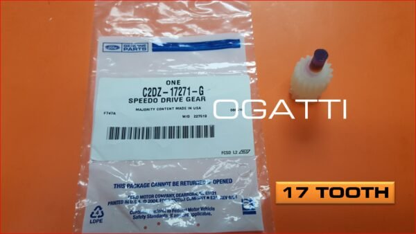 BRAND NEW FORD OEM TRANSMISSION SPEEDOMETER DRIVEN GEAR  17 TOOTH Color Clear C2DZ-17271-G