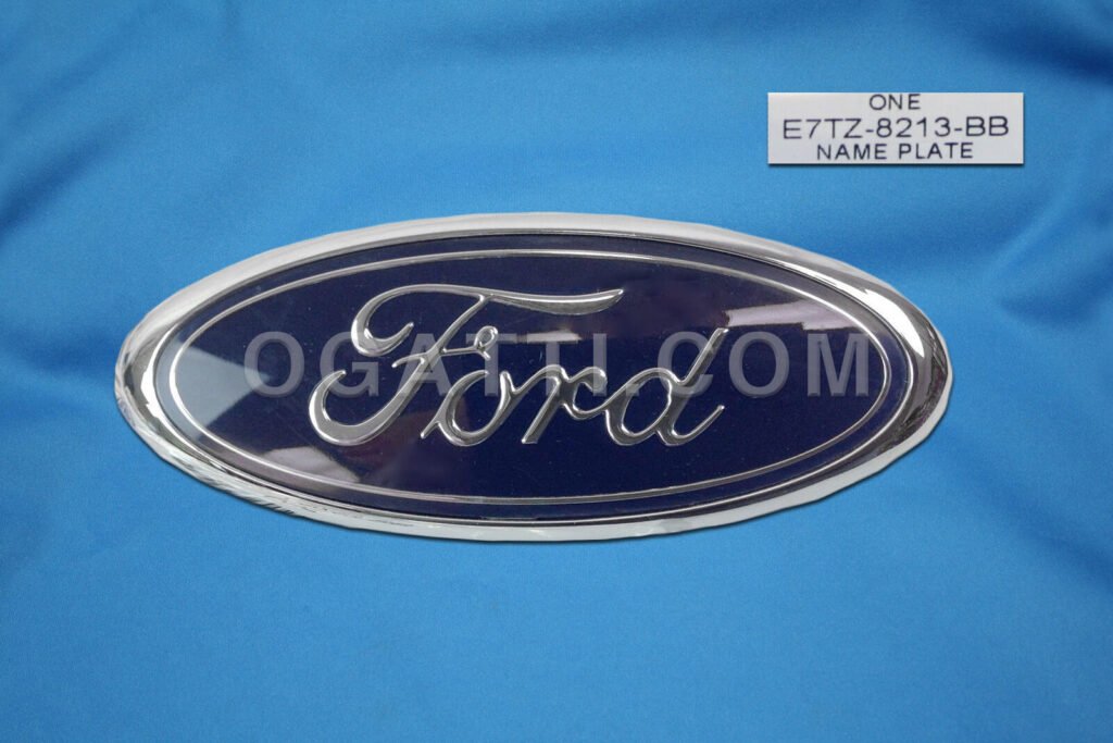 OEM OVAL FORD NAMEPLATE FOR FRONT GRILLE F-150 1998-2004 F-250 1998-1999 E7TZ-8213-BB - Imagen 3