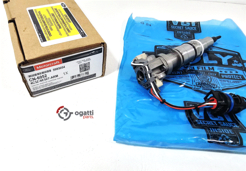 BRAND NEW KIT - FUEL INJECTOR, REMANUFACTURED OEM FUEL INJECTION NOZZLE FORD F SERIES F-250-350-450 SD 6.0L OHV DIESEL V8  - Imagen 2