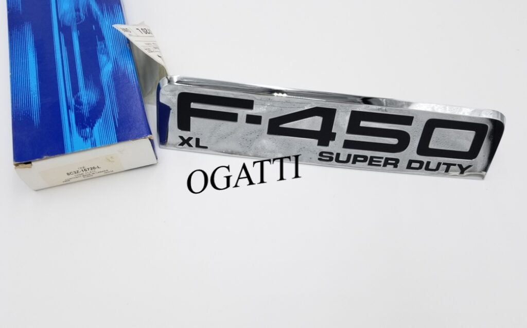 BRAND NEW OEM NAMEPLATE FOR FENDER F450 XL  VERSION DRIVER SIDE - PASSENGER SIDE 2006-2010 8C3Z-16720-L - Imagen 2