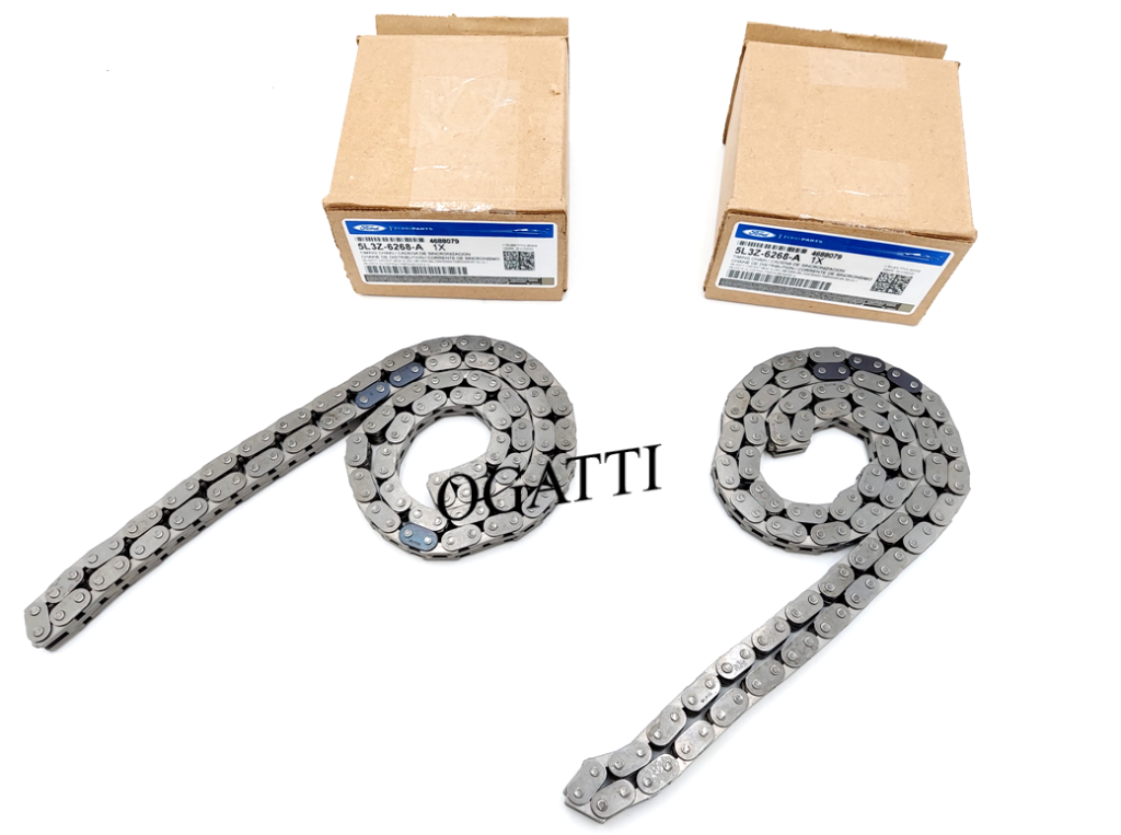 Brand New OEM Timing Chain 5.4L V8, 2 Pieces Engine Repair Kit (OG-60-5.4L-2-3) 5L3Z-6268-A - Imagen 4