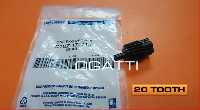BRAND NEW FORD OEM TRANSMISSION SPEEDOMETER DRIVEN GEAR  20 TOOTH Color Black C1DZ-17271-A