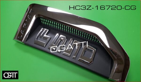 BRAND NEW OEM NAMEPLATE FOR FENDER F-550 LARIAT  PASSENGER SIDE 2016-2018 HC3Z-16720-CG