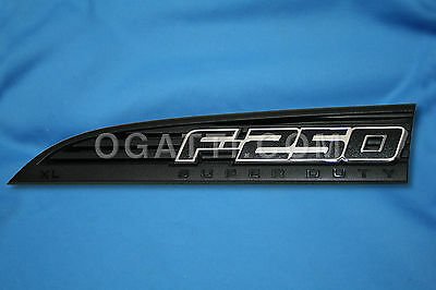 BRAND NEW OEM NAMEPLATE FOR FENDER F250 XL VERSION 2010-2016 CC3Z-16720-DB LH DRIVER SIDE