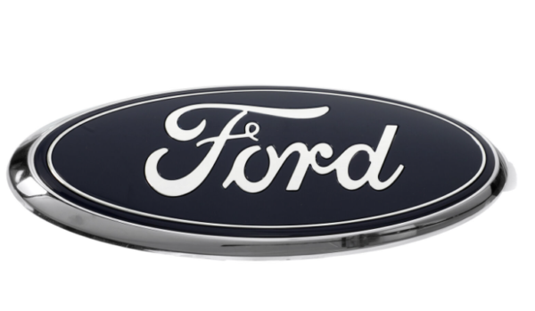 Brand New 2008 2009 2011 OEM FORD Fits Front and Rear  9 X 3 1/2 Grille or TAILGATE EMBLEM AA8Z-9942528-A