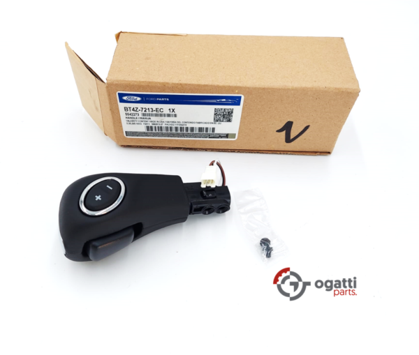 Brand New OEM KNOB - CONTROL LEVER, LEATHER, WITH SWITCH, LEATHER, WITH SWITCH  EXPLORER BT4Z-7213-EC