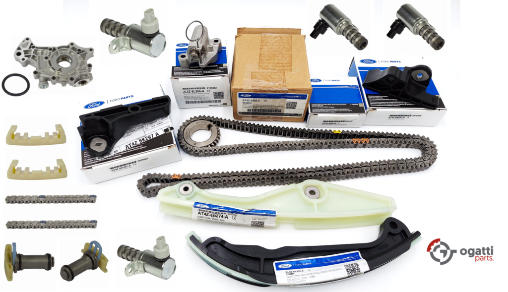 Brand New OEM Timing Chain Kit 3.5L DOHC VCT, 19 Pieces, Engine Repair Kit  for Explorer |F-150|Edge | Flex |Taurus 2011-2019 (OG-60-3.5L-19-3) - Imagen 3