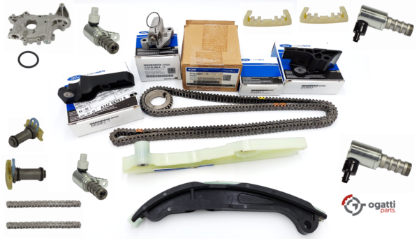 Brand New OEM Timing Chain Kit 3.5L DOHC VCT, 19 Pieces, Engine Repair Kit  for Explorer |F-150|Edge | Flex |Taurus 2011-2019 (OG-60-3.5L-19-3)