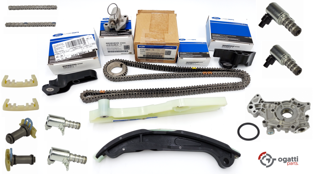 Brand New OEM Timing Chain Kit 3.5L DOHC VCT, 19 Pieces, Engine Repair Kit  for Explorer |F-150|Edge | Flex |Taurus 2011-2019 (OG-60-3.5L-19-3) - Imagen 5