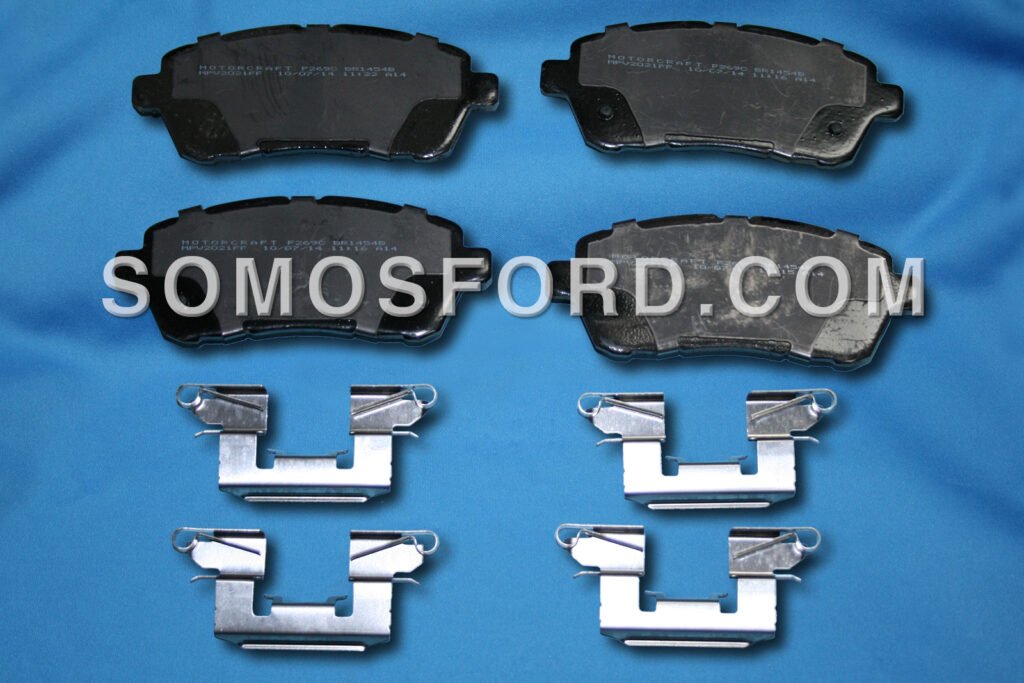 Brand New OEM  FRONT BRAKE PADS FORD Fiesta 2013-2019 CU2Z-2V001-A BR-1454B | CU2Z-2V001-E BR-1454C - Imagen 5