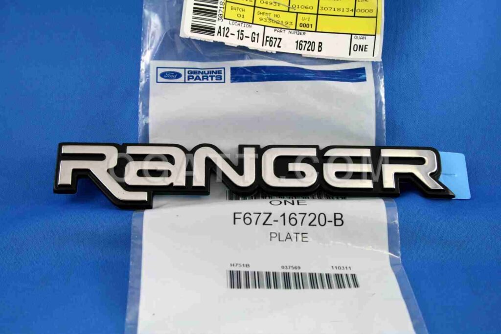 Brand New OEM Ford Ranger Emblem 1996-2005 Fenders  Original Part - Genuine OEM #F67Z-16720-B - Imagen 4
