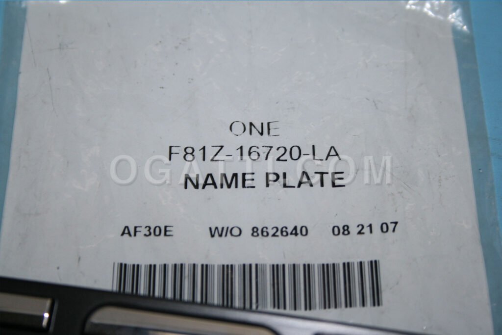 BRAND NEW OEM NAMEPLATE FOR FENDER F250  1999-2004 F81Z-16720-LA RH PASSENGER SIDE OR LH DRIVER SIDE - Imagen 3
